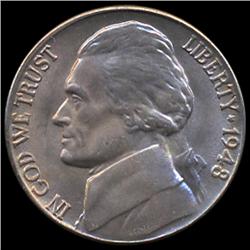 1948D Jefferson 5c MS66+ w/ 4.5 Full Steps (COI-7855)