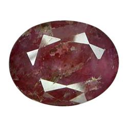 5.64ct Oval Cut Pink Red Ruby (GEM-27827)