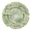 Image 2 : Vintage Chinese Handcarved Jade Bi (ANT-1125)