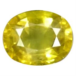 2.97ct Top Oval Canary Yellow Natural Sapphire (GEM-24398)