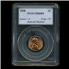 Image 2 : 1958 US Lincoln Cent Coin PCGS MS66 Red (COI-4240)