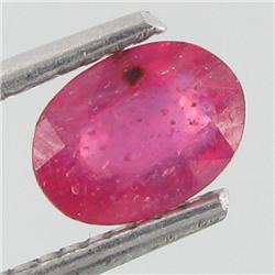 0.79ct Oval Cut Top Padparascha Sapphire  (GEM-29089)