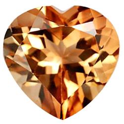 8.09ct Heart Orange Imperial Topaz Appr Est $20k (GEM-27755)