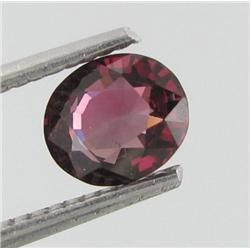 1.00ct Natural Oval Pinkish Red Tourmaline (GEM-28397)