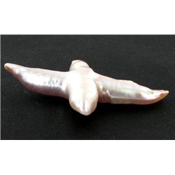 White Saltwater Pearl Cultured Cross Pendant (JEW-2579)