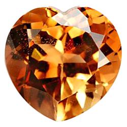 7.76ct Heart Orange Imperial Topaz Appr Est $19k (GEM-27752)