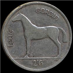 1931 Ireland 1/2 Crown Higher Grade (COI-7373)