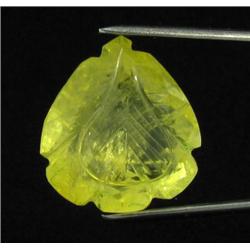 43.36ct Lemon Citrine Carved Appr. Est. $8672 (GEM-20747)