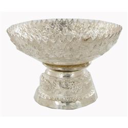 Handtooled Thai 100% Silver Bowl 105 Grams (CLB-670)