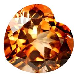 7.87ct Heart Orange Imperial Topaz Appr Est $20k (GEM-27716)