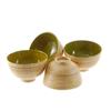 Image 3 : Stacking Spun Bamboo Rice Bowls (DEC-171)