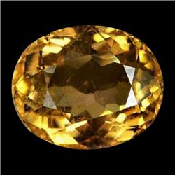 2.84ct Oval Natural Gem Yellow Tourmaline  (GEM-28201)