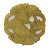 Vintage Chinese Handcarved Jade Bi (ANT-1107)