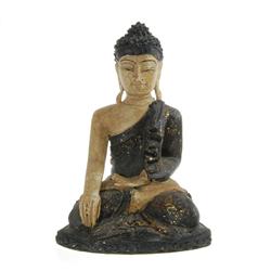 Hand Carved Rare Monkey Pod Buddha Statue (CLB-246)