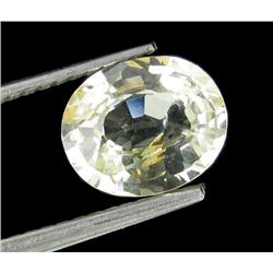 1.60ct Natural Pale Yellow Burma Sapphire (GEM-24315)
