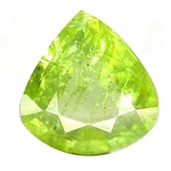 1.25ct Natural Pear Pakistan Green Sphene (GEM-25083)
