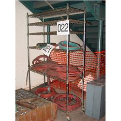 CASTERED METRO SHELF