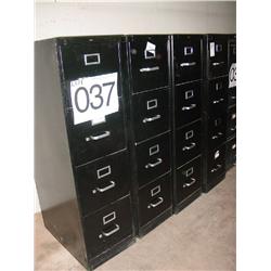 4 DRW FILE CABINET (X4)