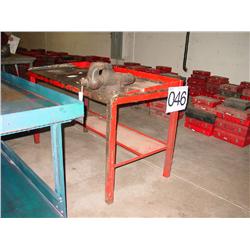 SHOP TABLE W/VISE