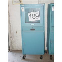 CASTERED CABINET (30593)