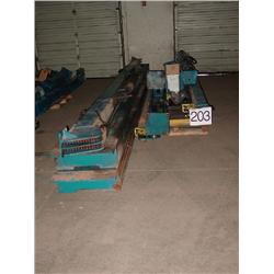 WHIP 25,000# DRIVE ON 4 POST LIFT (32948)