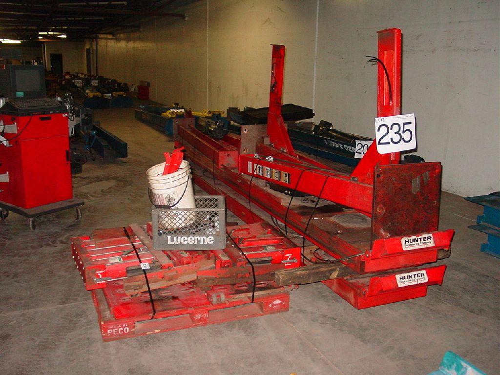 HUNTER 12,000# 4 POST DRIVE ON ALIGNMENT RACK