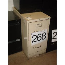 2 DRW FILE CABINET (X1) TAN