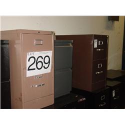2 DRW FILE CABINET (X2)