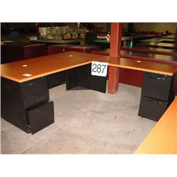 L SHAPE DESK