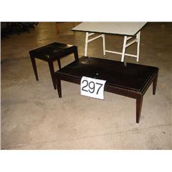 COFFEE & LAMP TABLES (X4)