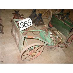 DOLLY W/ TORCHES & GAUGES & HOSE