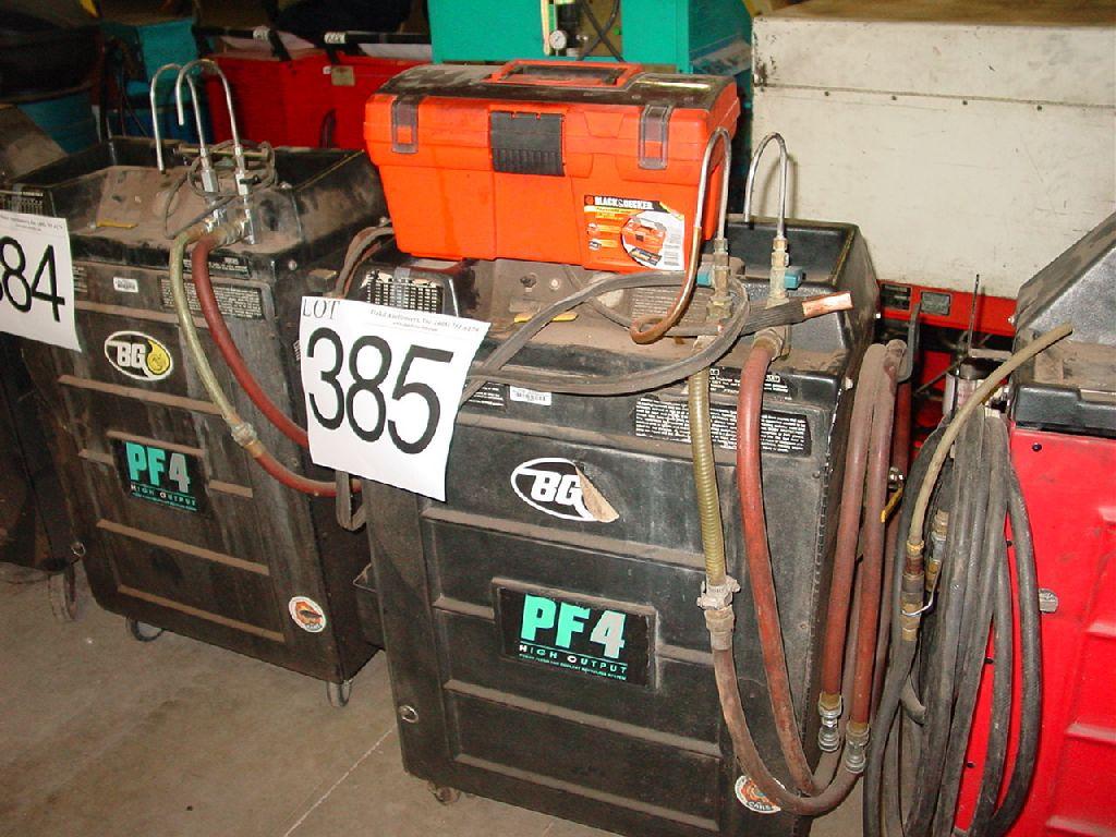 BG PF4 POWER FLUSH & COOLANT/RECOVERY MACHINE (30857)