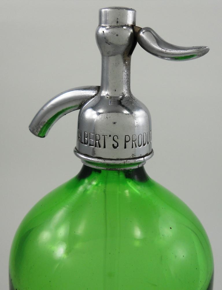 GreenGlass Seltzer Soda Siphon Bottle