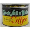 Image 1 : Chock Full O' Nuts Key-Wind Coffee Can