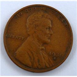 1931 - S United States Lincoln Cent