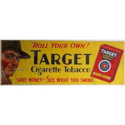 Canvas Tobacco Advertising Banner