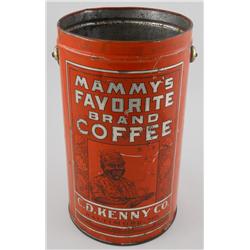 Mammy's Favorite Brand Coffee Can