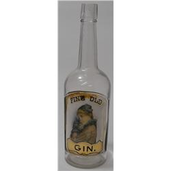 Label-Under-Glass Back-Bar Bottle