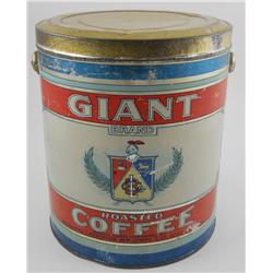 Giant Brand Roasted Coffee Can