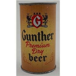 Gunther Premium Dry Beer Flat-Top Can