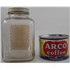 Image 3 : Two Arco Coffee Containers