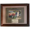Image 1 : 1930 Dickoff Bros. Framed Calendar from San Francisco