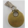 Image 3 : Brass RR Six-Lever Lock with Keys