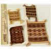 Image 1 : 4 Miniature Navajo Rugs
