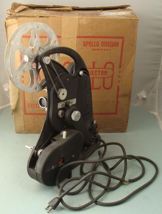 Apollo Sound 16mm Movie Projector Vintage 1930s In Box