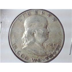 1951 FRANKLIN HALF DOLLAR