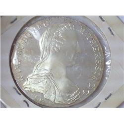 1780 AUSTRIA MARIA THERESIA THALER PROOF (SILVER)