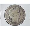 Image 1 : 1901 BARBER HALF DOLLAR
