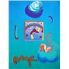 Image 1 : ORIGINAL PETER MAX "COSMIC JUMPER 2" SERIGRAPH, ORIGINAL PAINTWORK ADDED