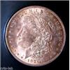 Image 1 : 1921 Choice Brilliant Uncirculated Morgan Silver Dollar, MS